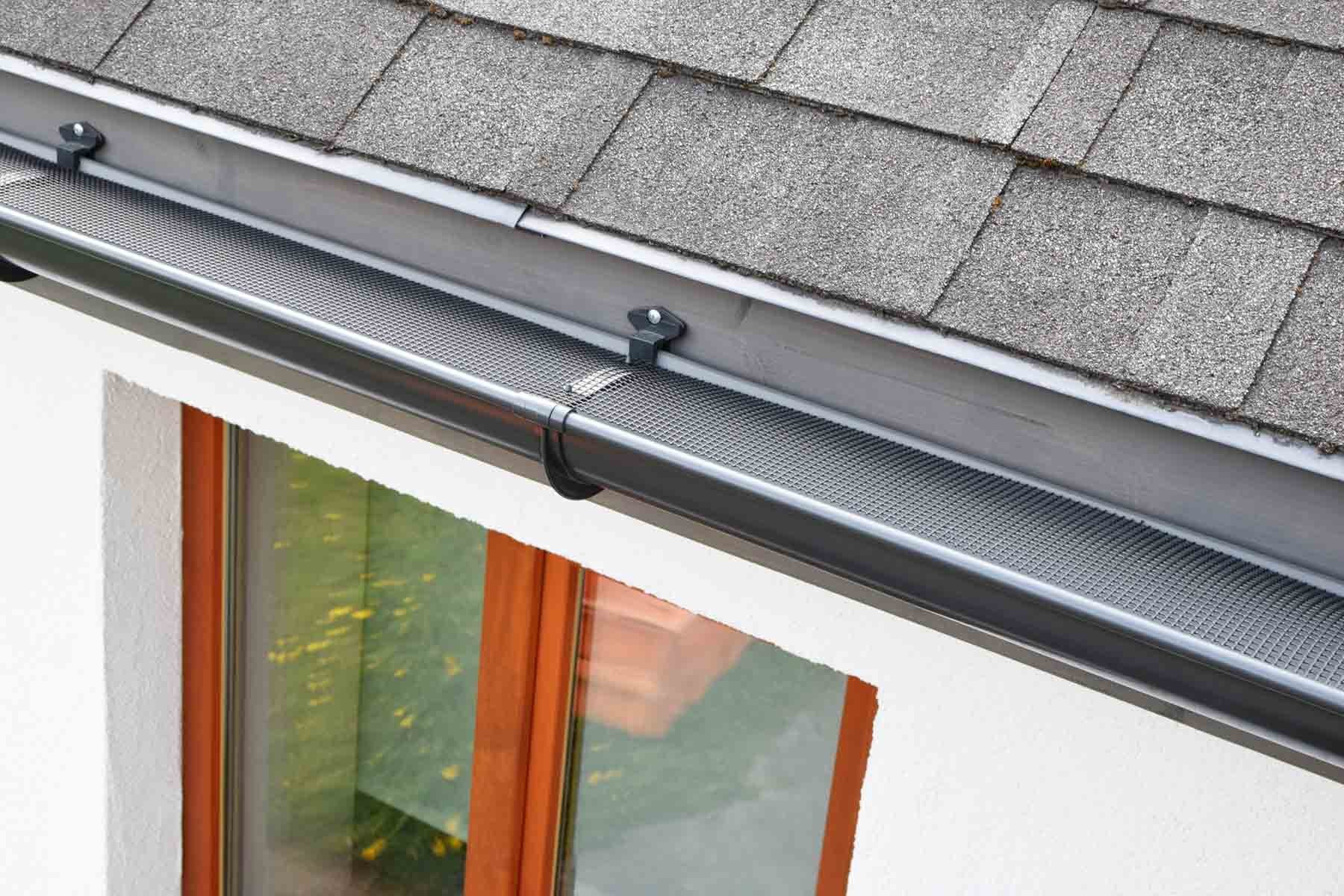 Leaf Relief mesh gutter protection installed Knoxville