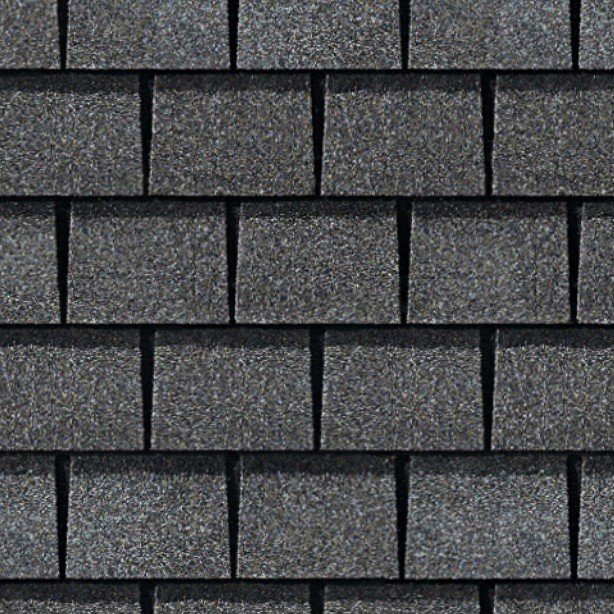 Architectural asphalt shingles closeup Knoxville