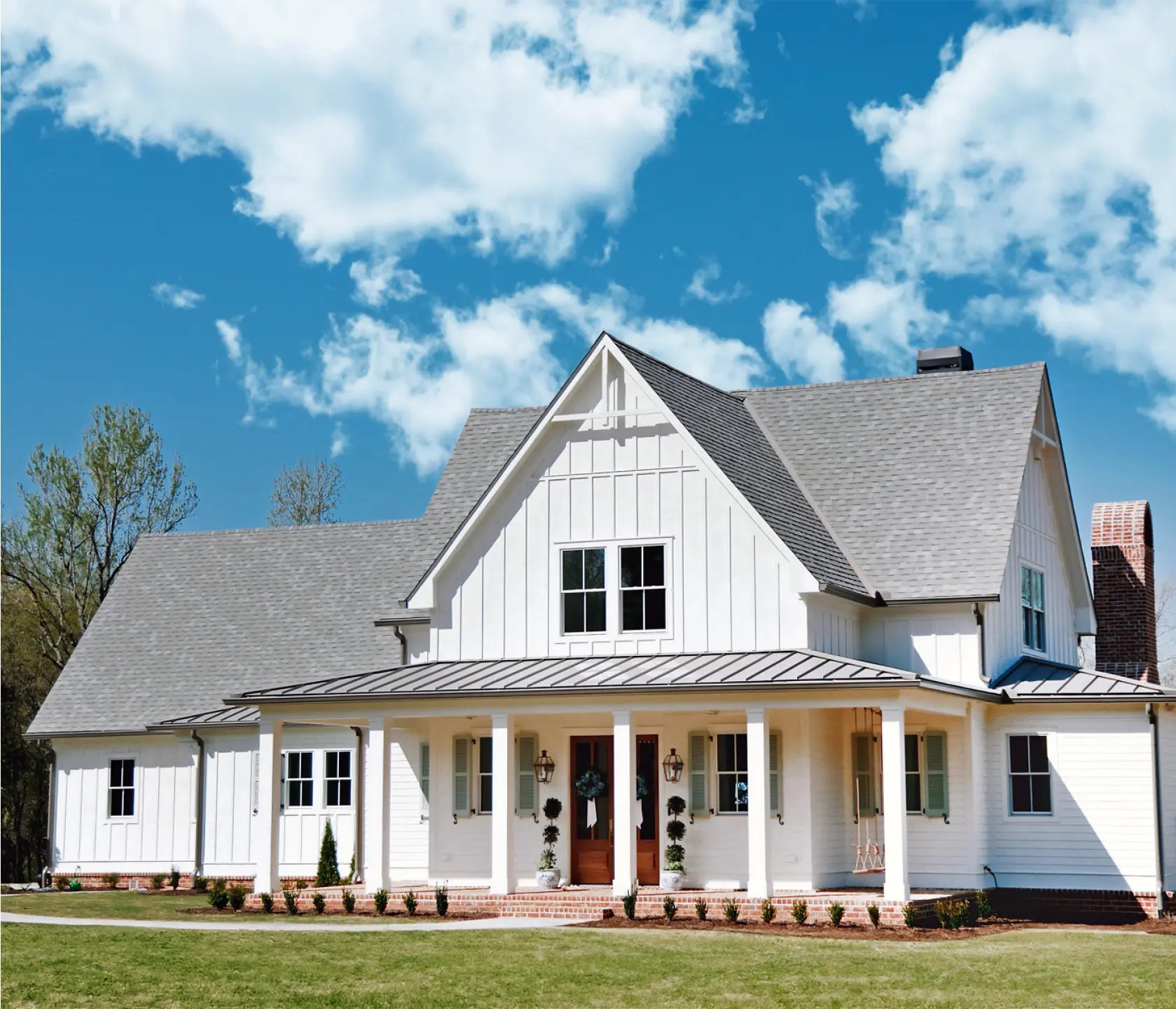 LP SmartSide board-and-batten farmhouse siding Knoxville